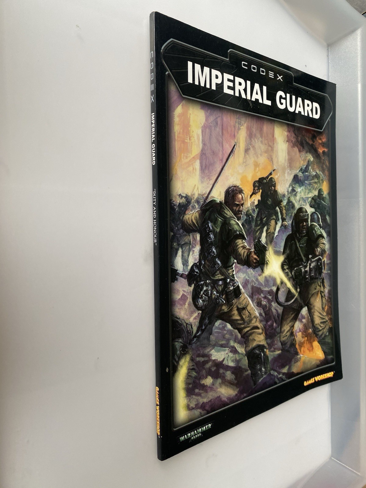 40k 3rd Ed Imperial Guard Codex 2nd Version, Softcover OOP Book V. Good Cond