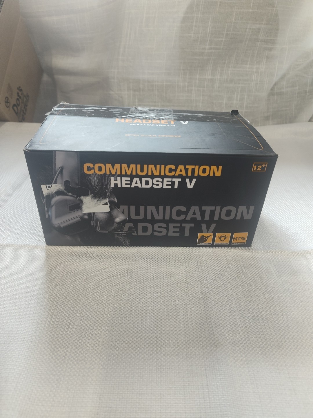 Communication Headset V Designed for Use with Helmets For Tactical Use