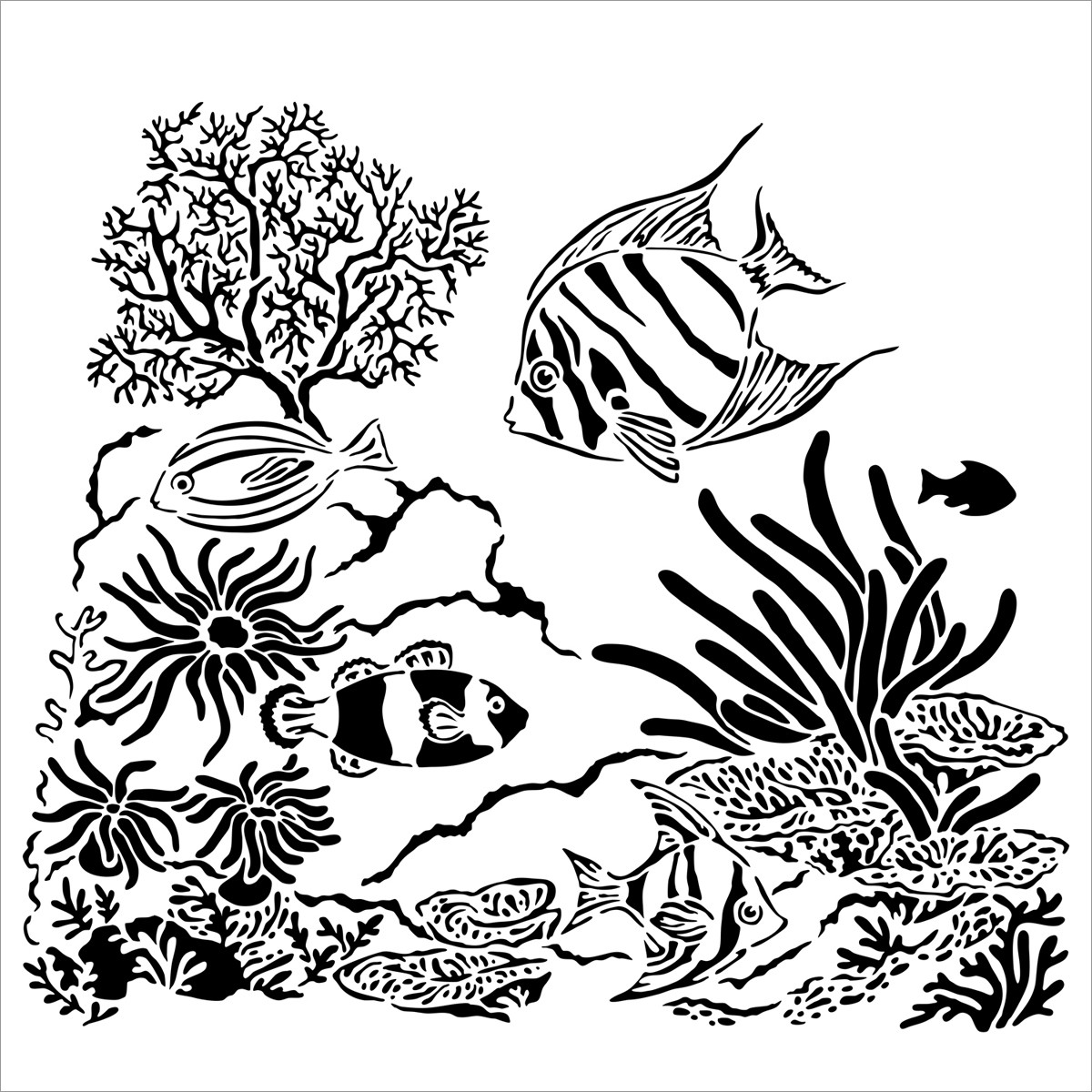 Crafter's Workshop Template 6X6 Aquarium