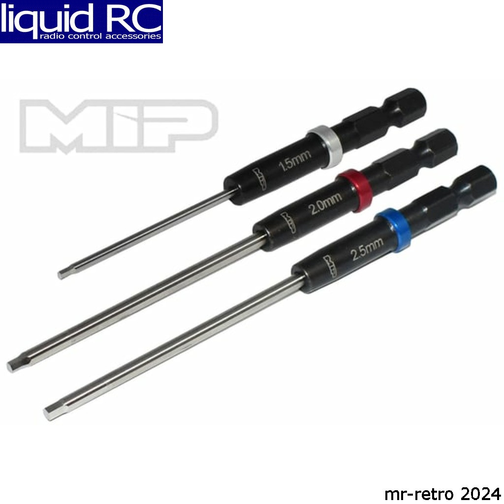 MIP 9612 Speed Tip? Hex Driver Wrench Set Gen 2 Metric 3 1.5mm 2.0mm & 2.