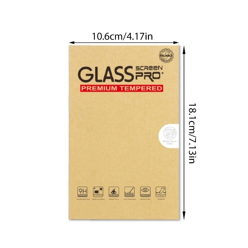 9H Tempered Glass Screen Protector Guard for RG Slide Console Scratch Resistant
