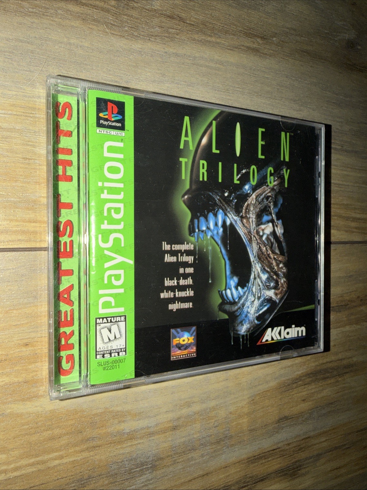 Alien Trilogy Greatest Hits (PlayStation One PS1 1996) CIB Green Label