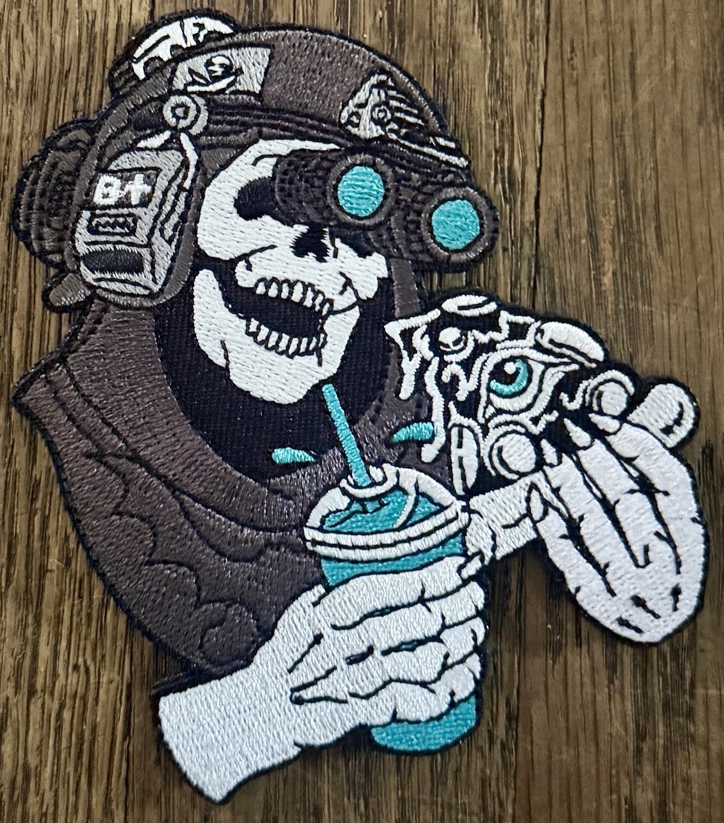 Wasteland Kooks x Room Temp Pizza "Misfortunes" Baja Stitched Variant Patch