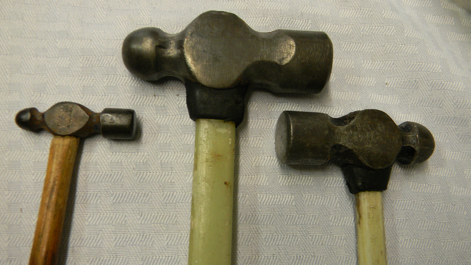 EASCO 3PC BALL PEEN HAMMER LOT