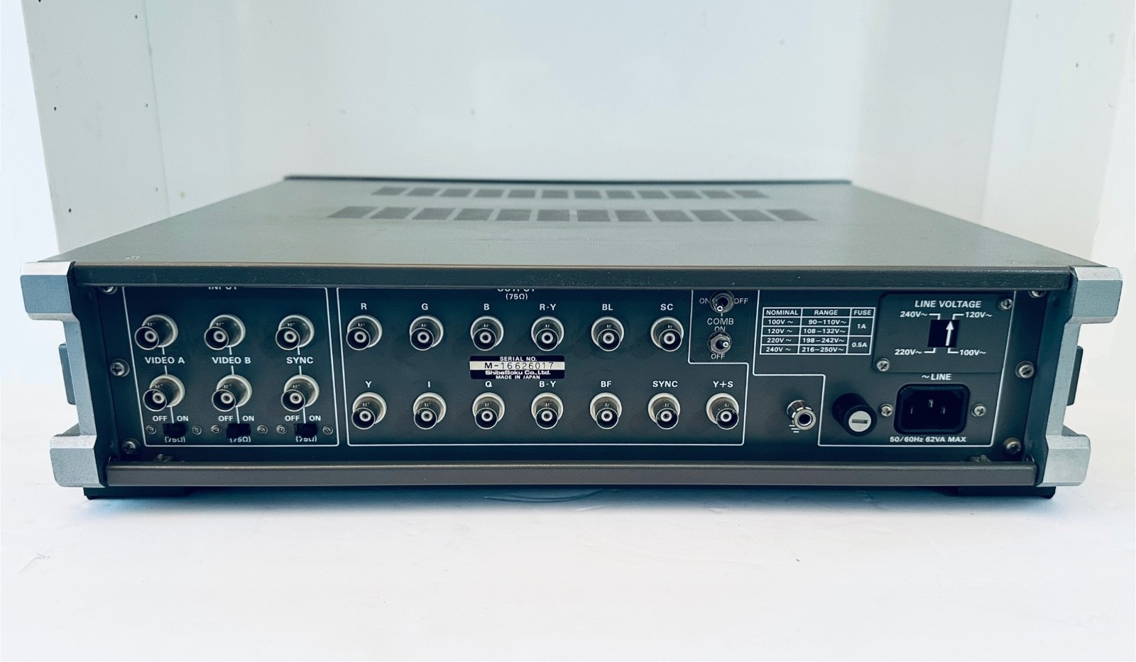 ShibaSoku CD10A1 Color Decoder – RCA Labs Broadcast – Clean & Tested