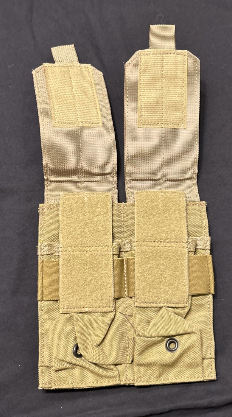 USGI M 4 Double Mag Pouch Olive Green