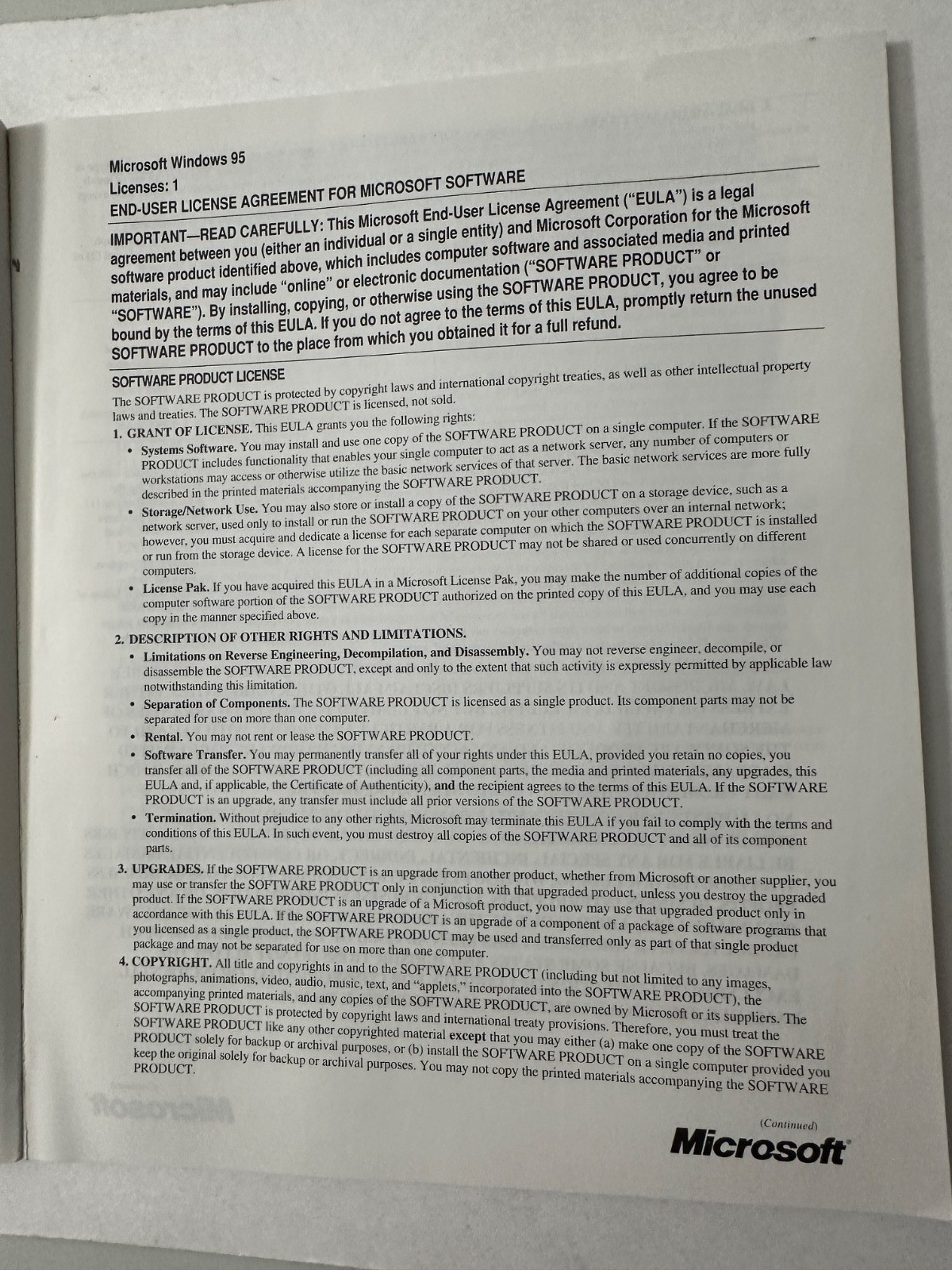 Introducing MICROSOFT WINDOWS 95 User’s Guide/Manual Rare - 1995!