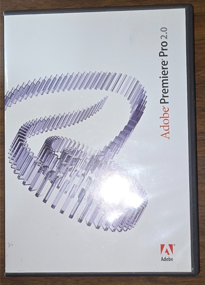 Adobe Premiere Pro 2.0 PC for Windows & Total Training Video  DVD-ROMs W/Serial