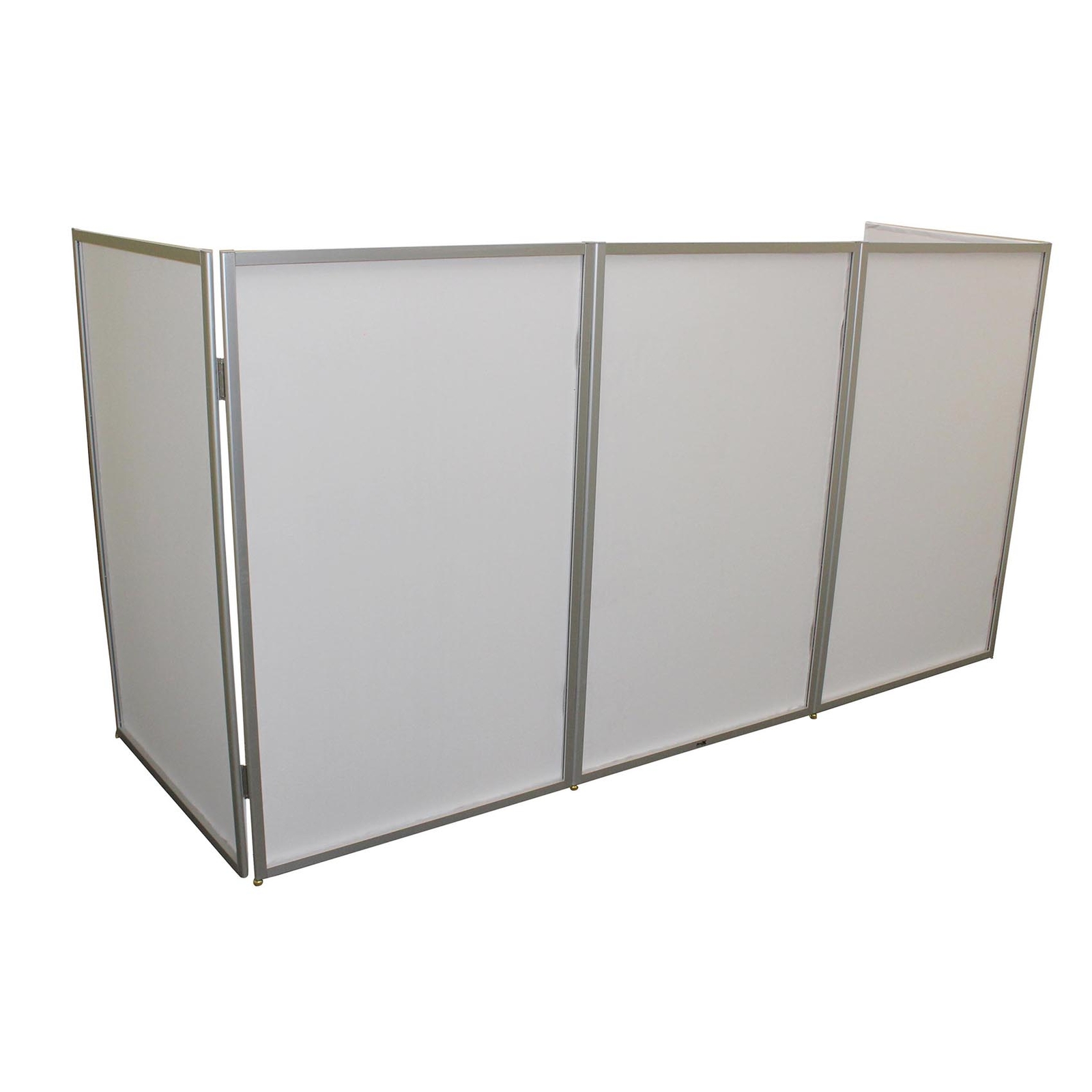 ProX XF-5X3048S 5 Panel Silver Frame DJ Facade W/Quick Release 180 Deg. Hinges