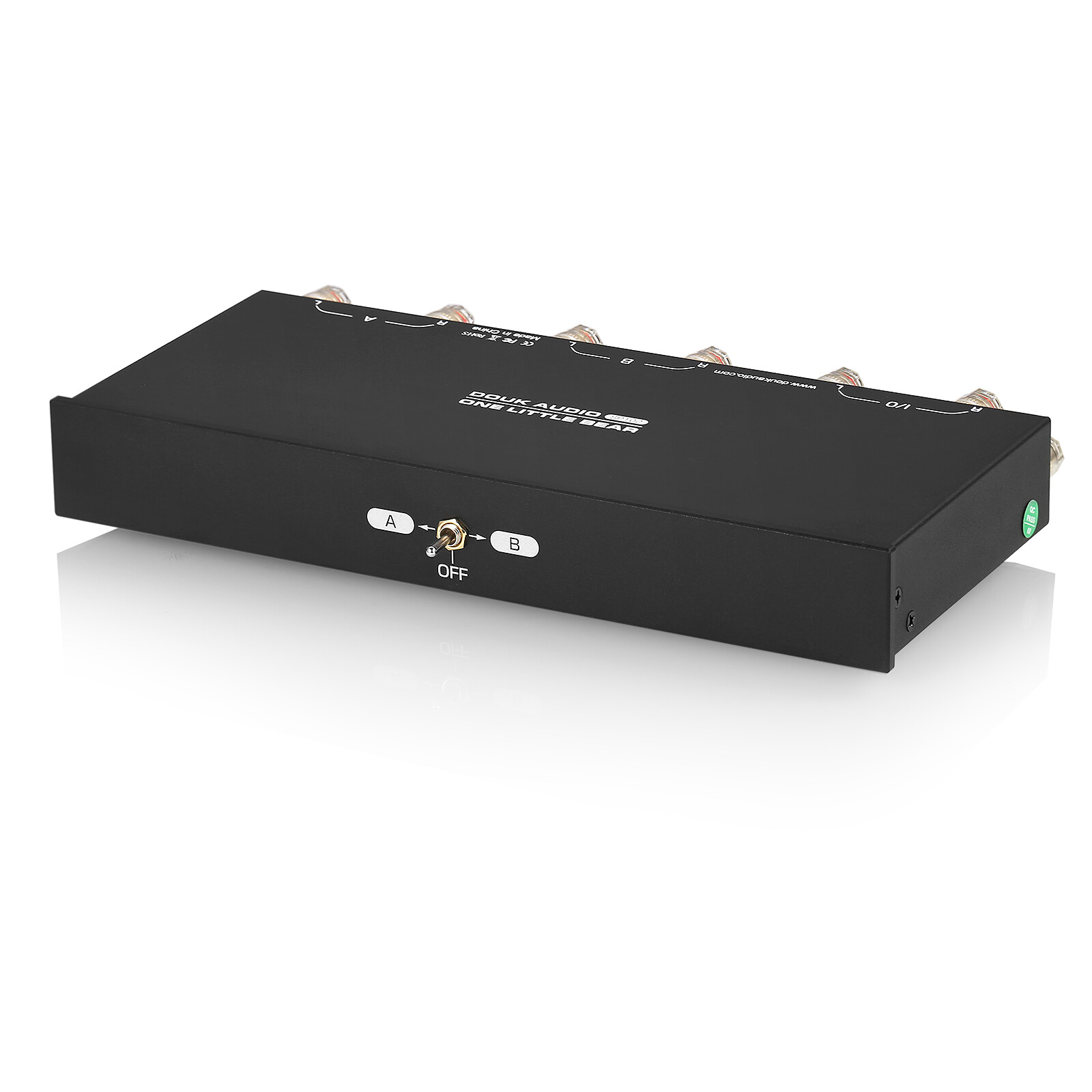 Douk Audio SP102 2 Zone Amplifier / Speaker Switcher Box Stereo Audio Selector