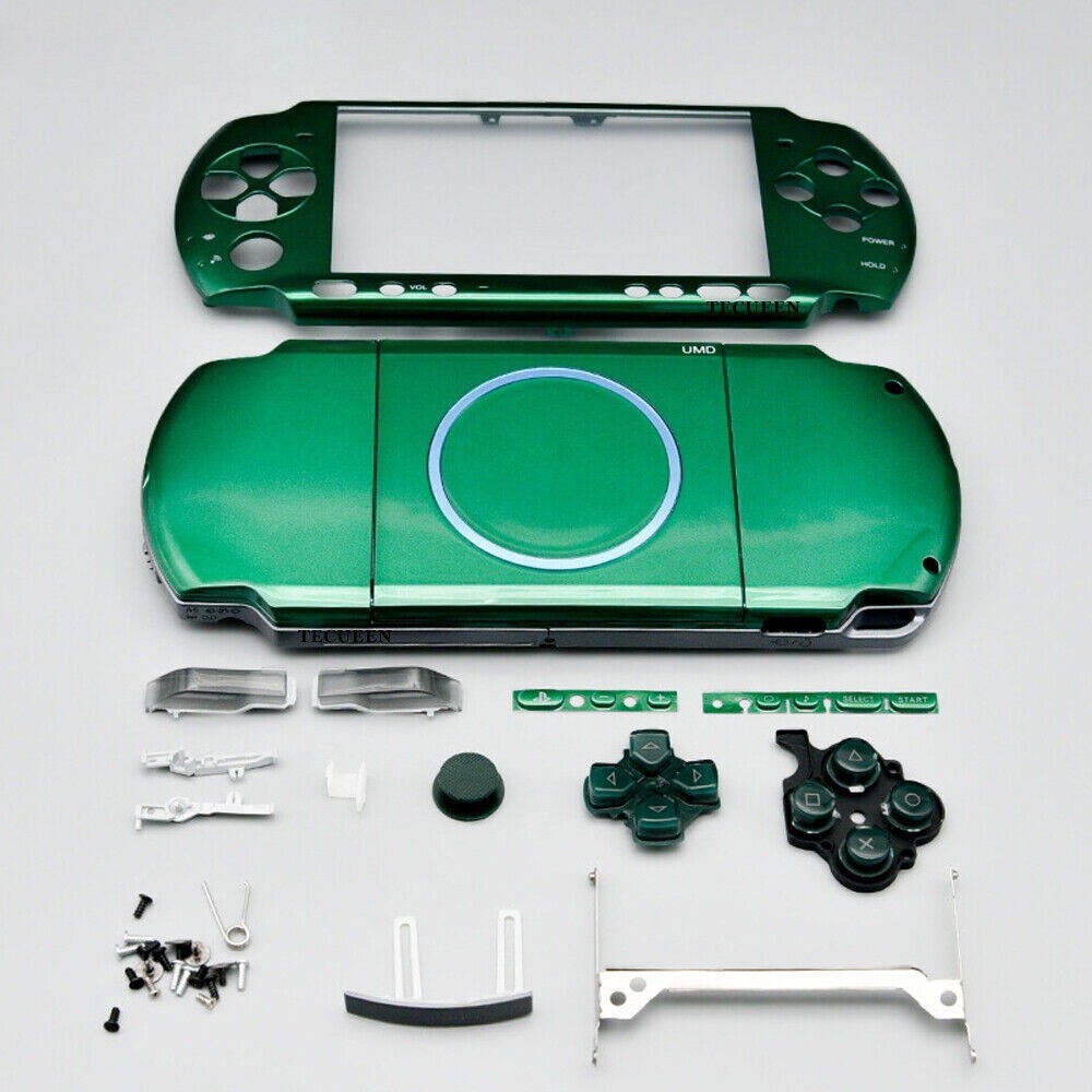For PSP 3000 Replacement Full Housing Shell Case with Buttons Set 5Colors!