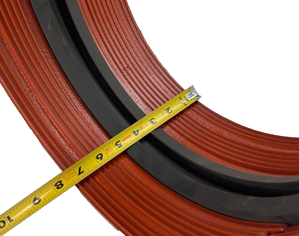 Gruvlok 12" Style 7305 HDPE Plain End Pipe Coupling Complete w/ Bolts & Gasket