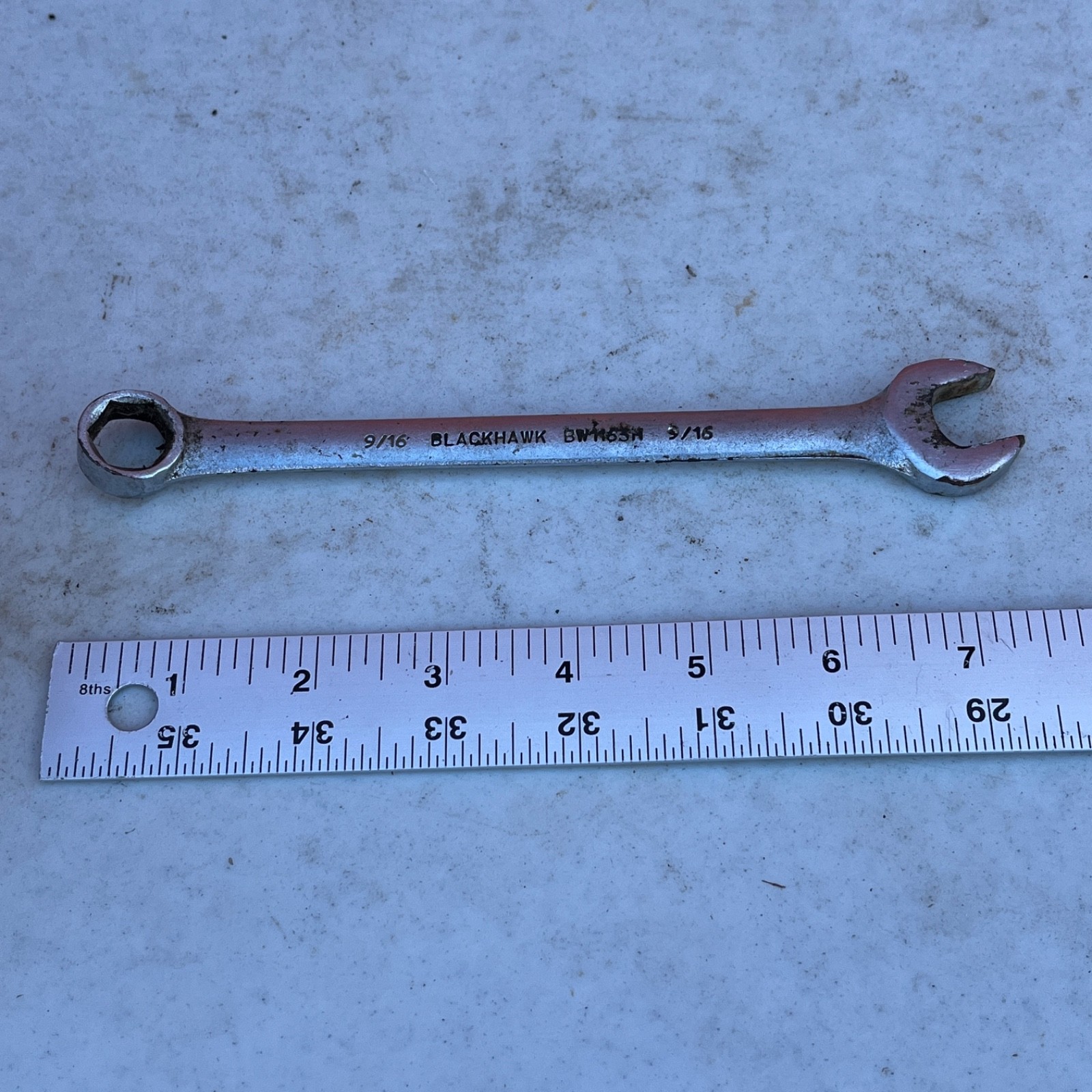 Blackhawk by Proto BW-1163H 9/16" 6pt Combination Wrench USA