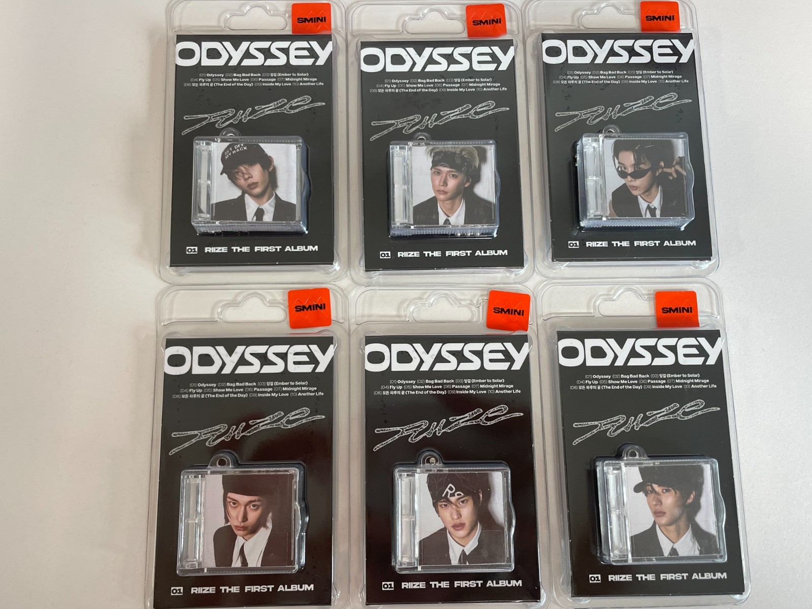 [ON HAND] RIIZE THE 1ST FULL  ALBUM "ODYSSEY" SMINI VER MEMBER SELECT