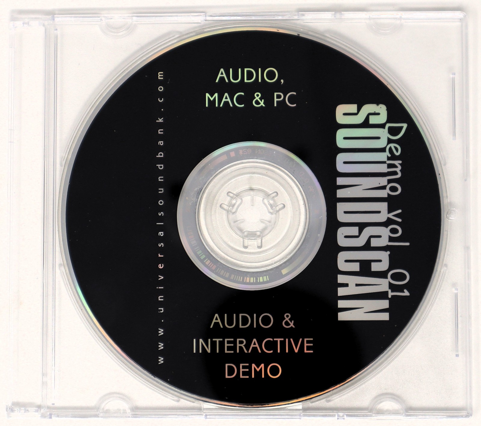 USB Soundscan Demo Vol 1 Sample Library/Sound Library/Sampling CD