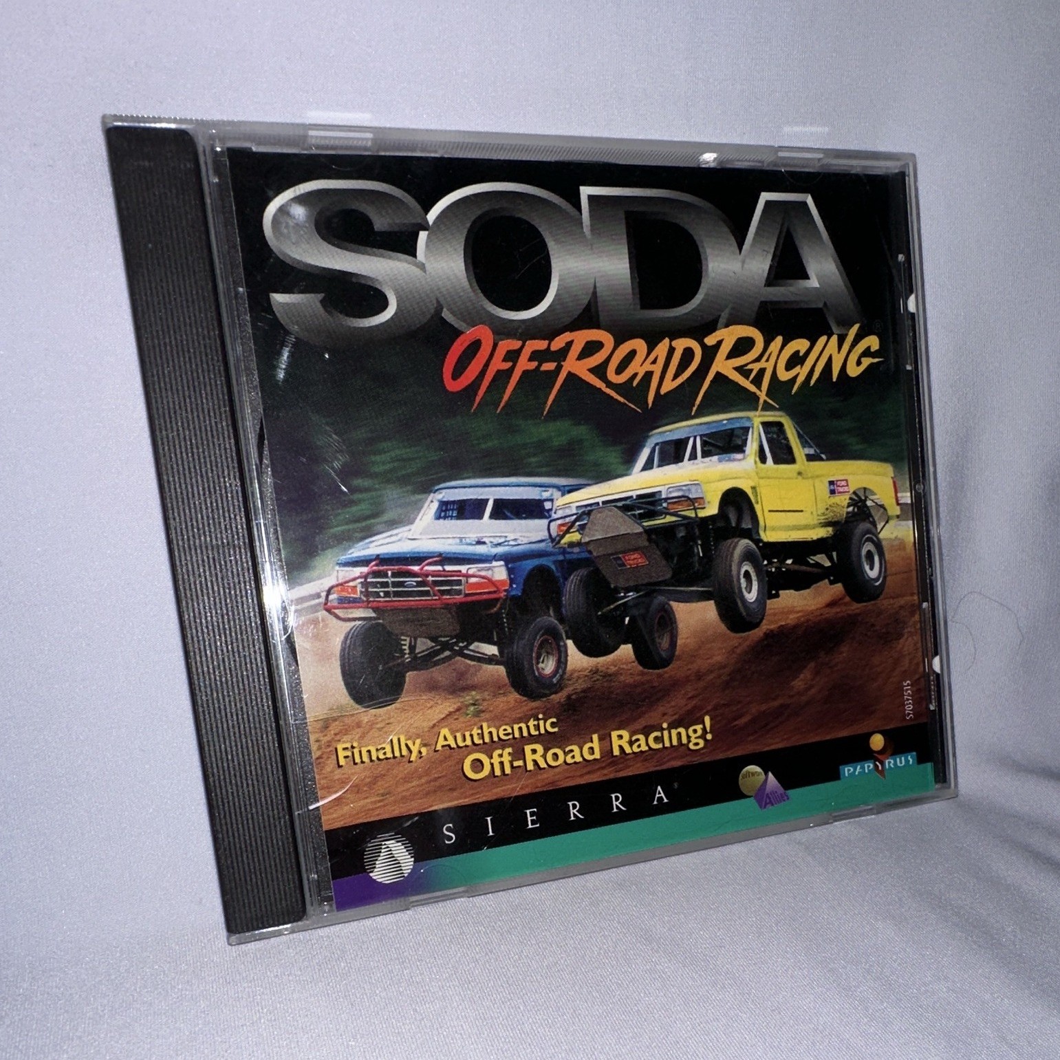 Sierra SODA Off-Road Racing PC Game CD-ROM Disc