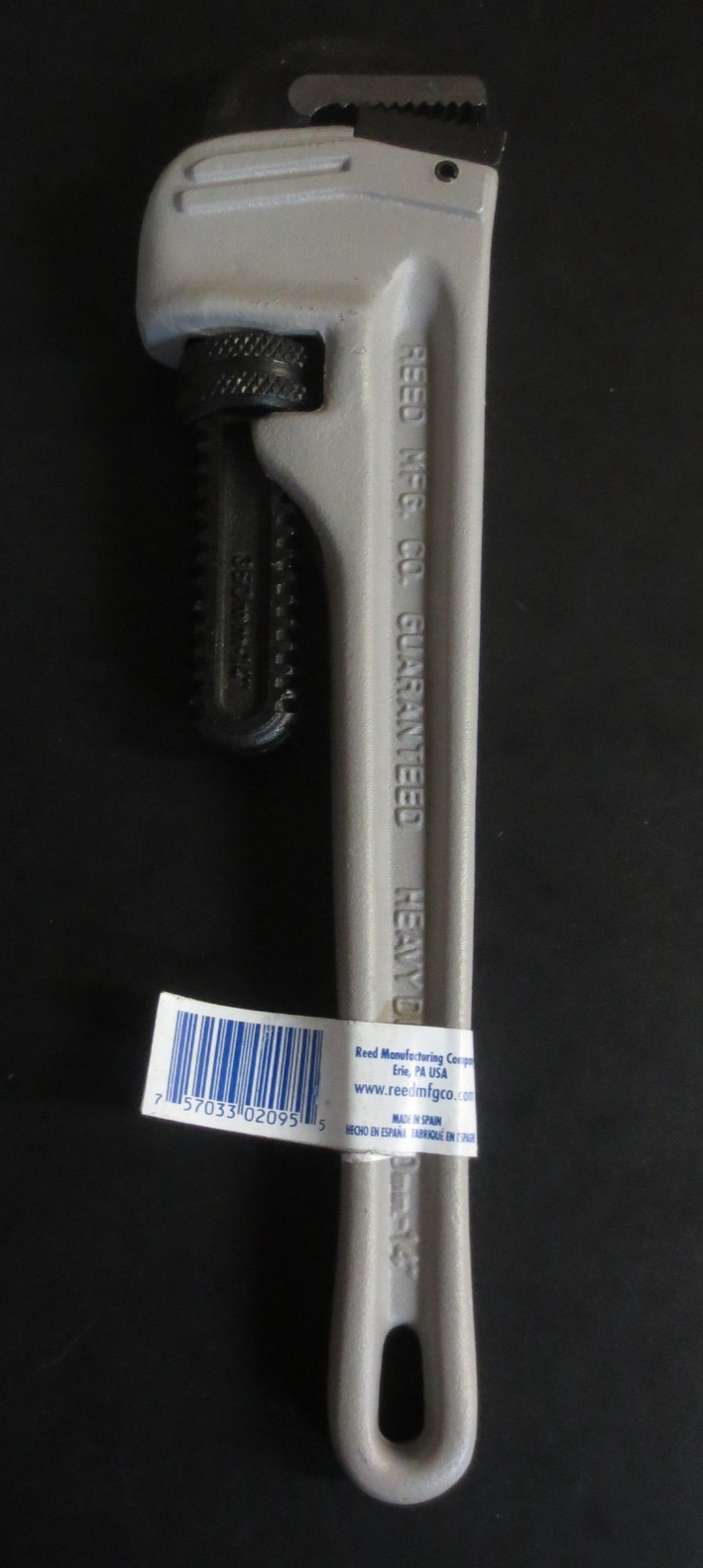 Reed 14" Aluminum Pipe Wrench Heavy Duty - Straight - ARW14 02095
