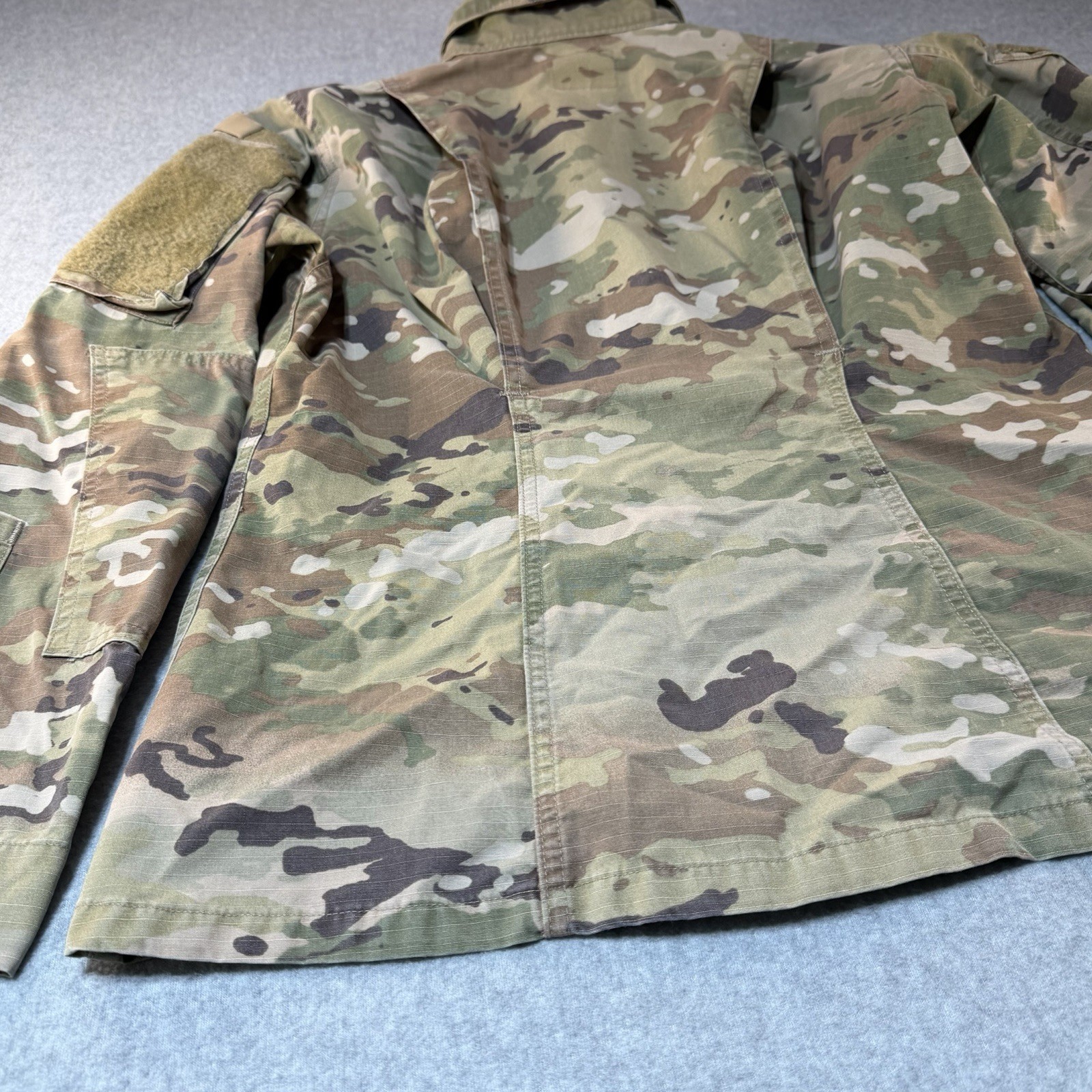 US Army OCP Multicam Combat Uniform Coat Jacket 33 Short Permethrin Treated ACU