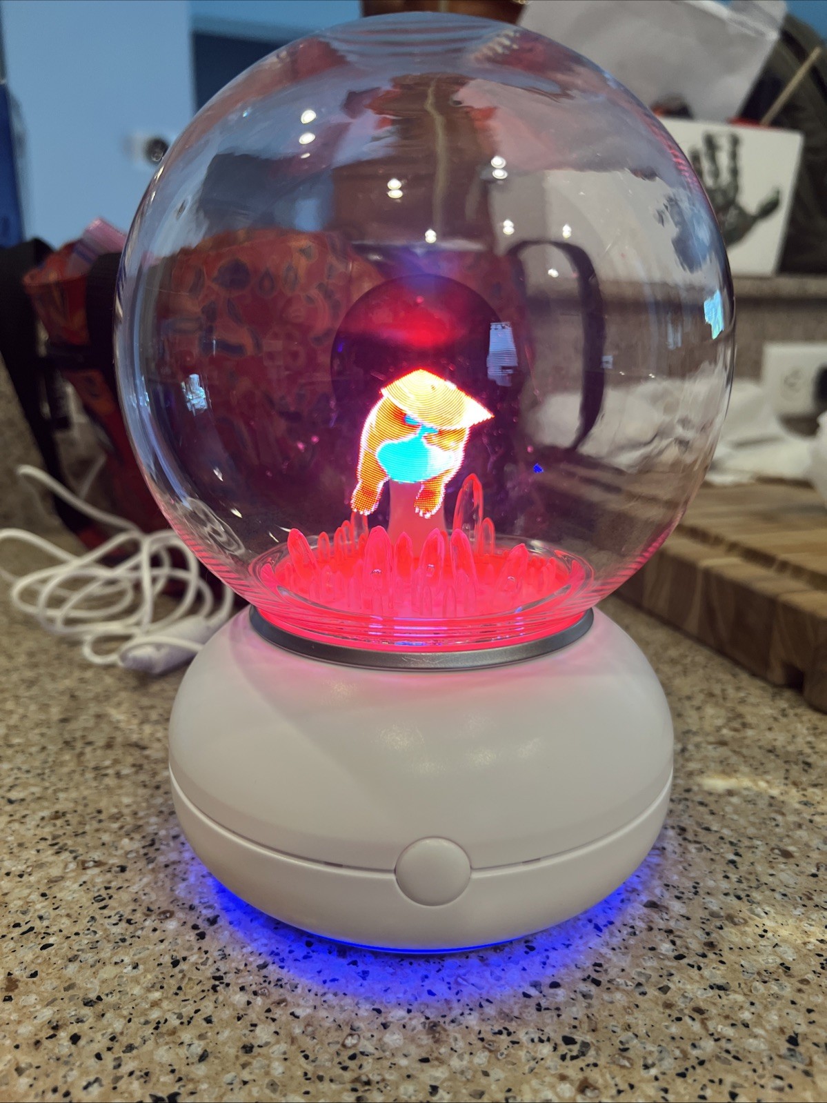 Imagix Crystal Ball Interactive Holographic (304-98632) TESTED - Great Condition