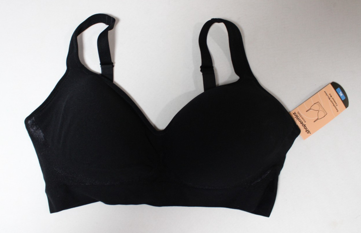 Shapermint Essentials Sweetheart Wireless Contour Bra Assorted Colors & Sizes