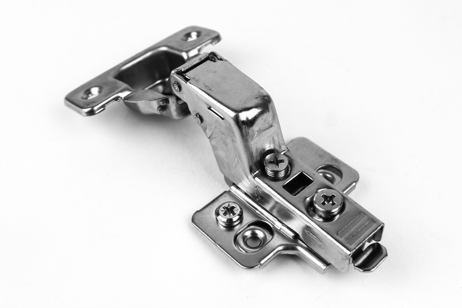 (40 Pieces) Soft Closing Frameless Inset Cabinet Door Hinges with Screws