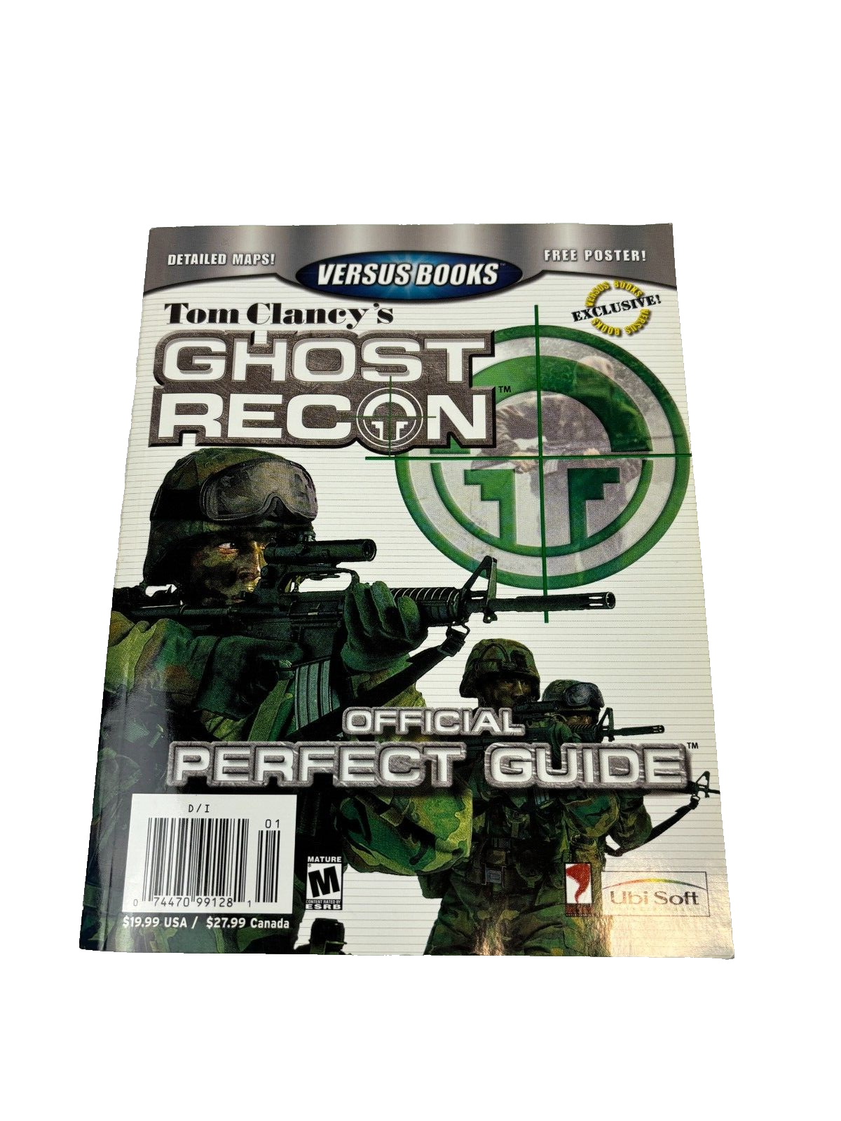 TOM CLANCY's GHOST RECON Versus Books PERFECT GUIDE Game Strategy PC Gamecube