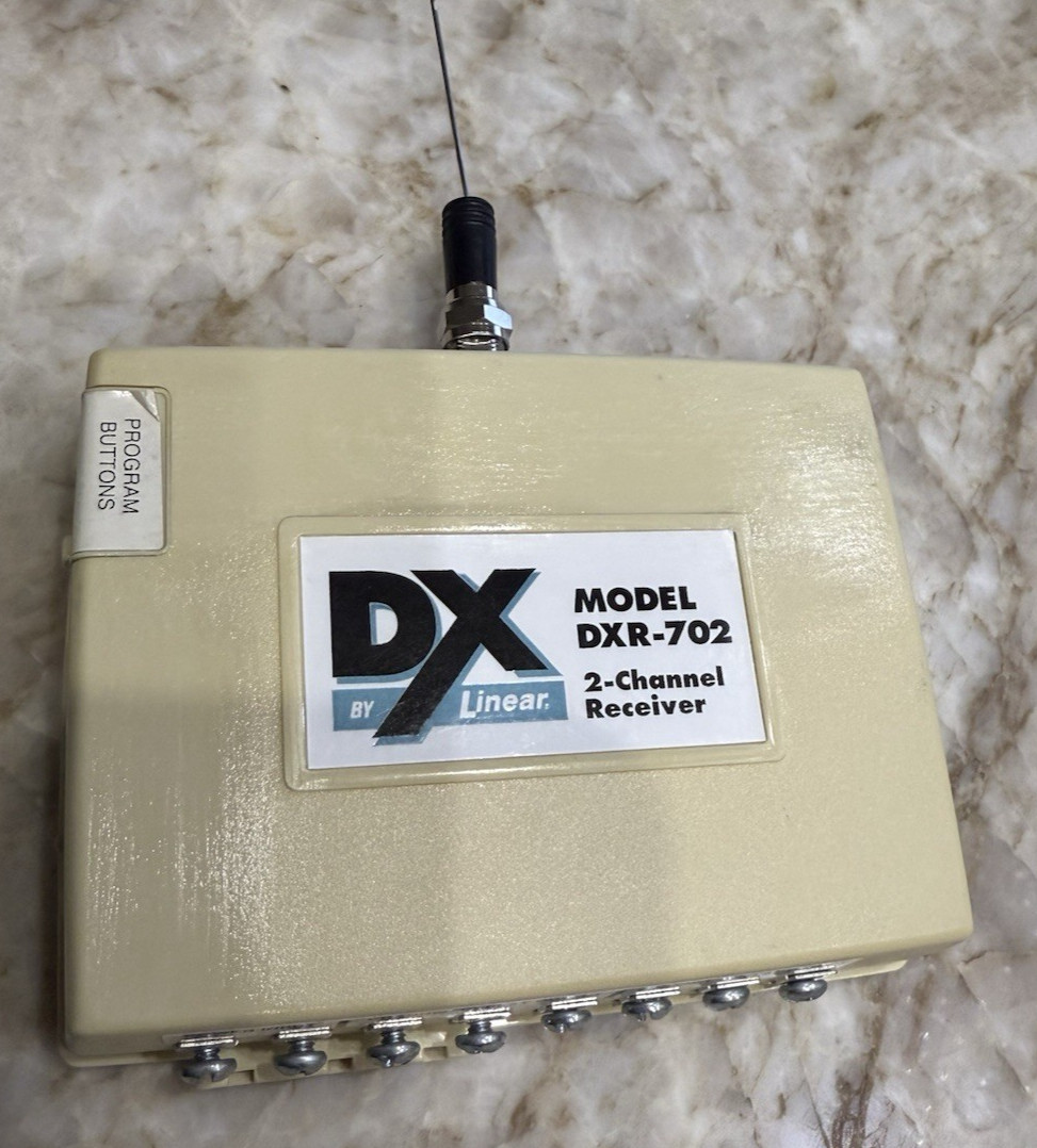 DX Linear 2 Channel Receiver Model DXR-702, DXR702 B-7