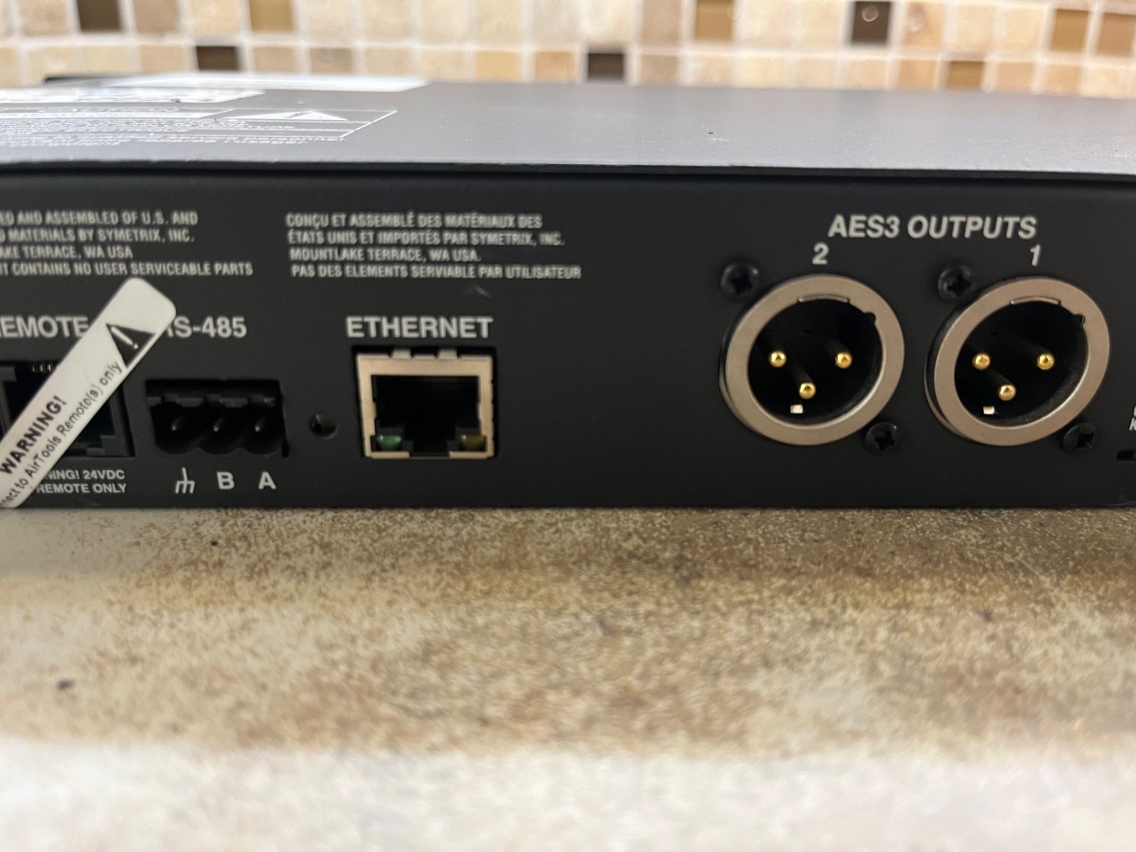 Airtools Symetrix 2X Mic Processor Dual Digital Voice Amplifier