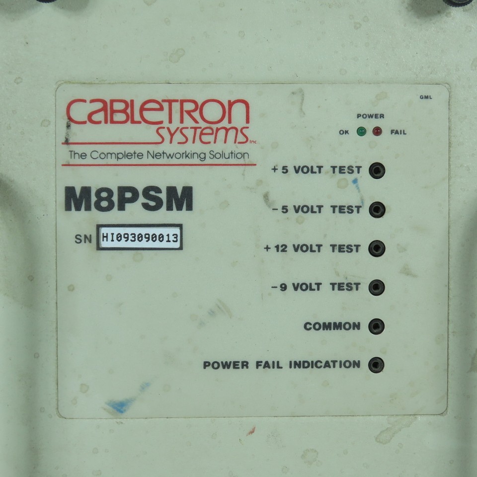 Cabletron Systems 22915800 M8PSM Power Supply Module 500W Zytec