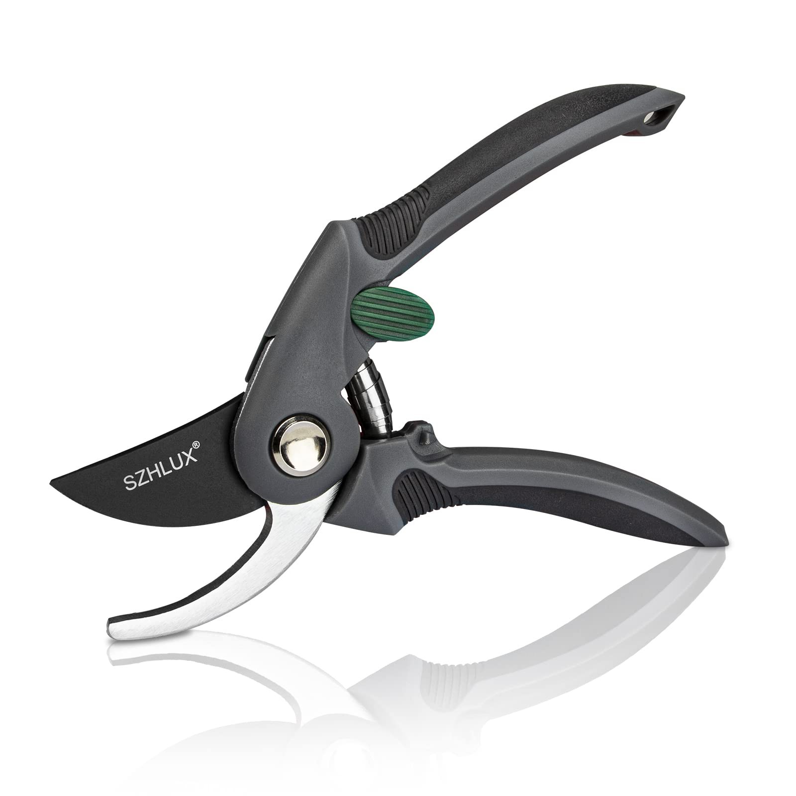 Pruning Shears, Premium SK5 Carbon Steel Blades Hand Pruner for Garden, Sharp...