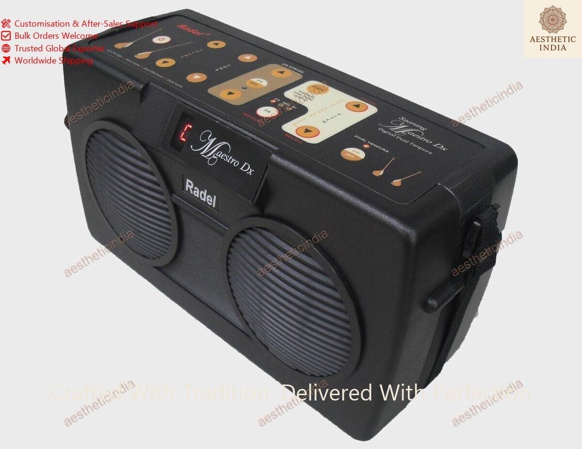 Radel Saarang Maestro DX Digital Tanpura Electric Musical Instrument By Radel