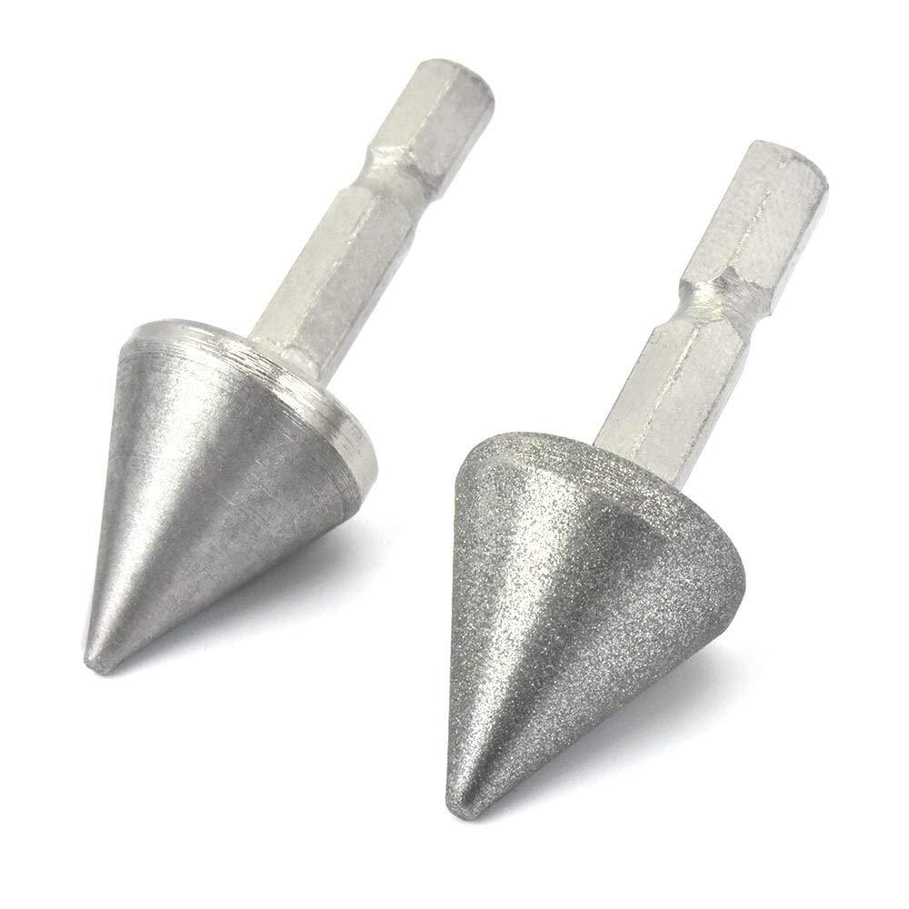 2Pack Woodworking Mortise Chisel Bit Sharpening Tool For Square Hole Drill Bit
