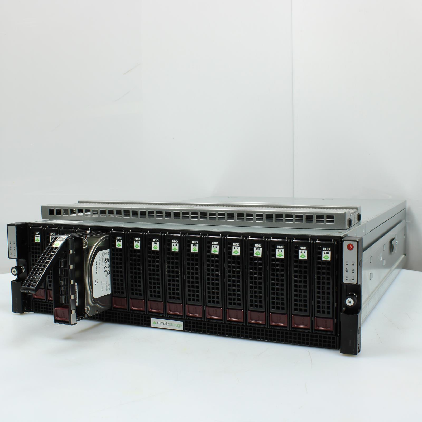 NIMBLE STORAGE ARRAY CS200 CS400 ES1 16x 1Tb HDD 16x 3.5" BAY STORAGE ARRAY