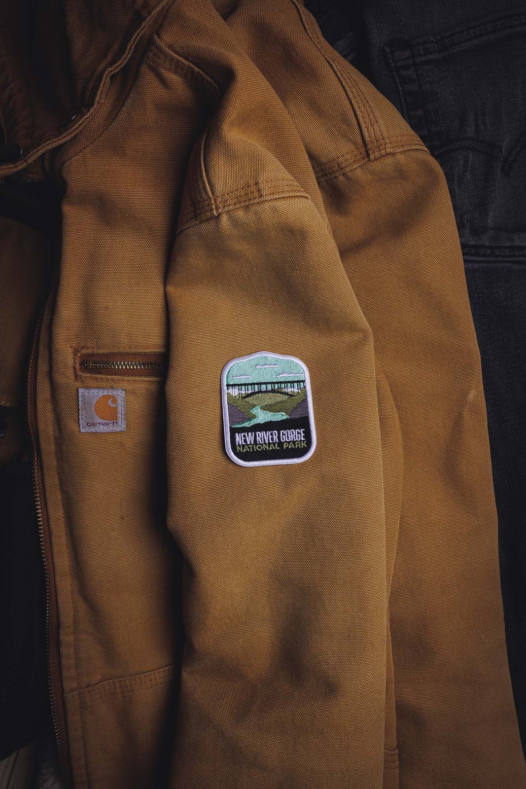 New River Gorge Iron on Travel Patch - Great Souvenir or Gift for travellers
