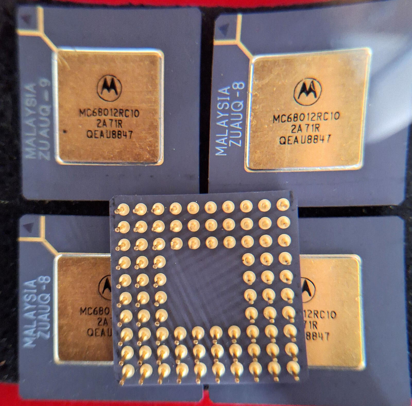 NEW Vintage Motorola MC68012RC10 CPU - Gold? CPU is worth more IMHO PRICE DROP!