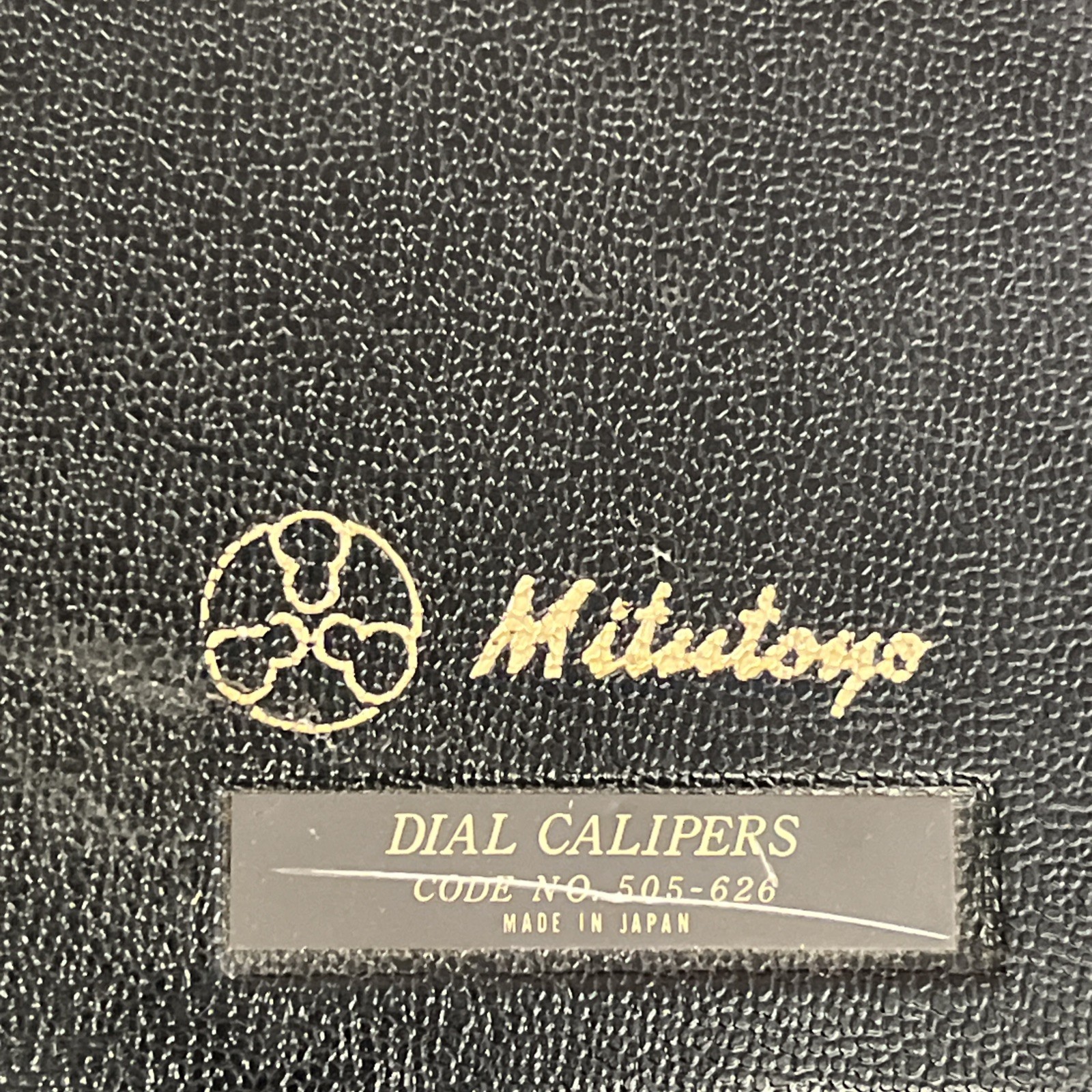 Mitutoyo dial caliper code # 505-626 In Case