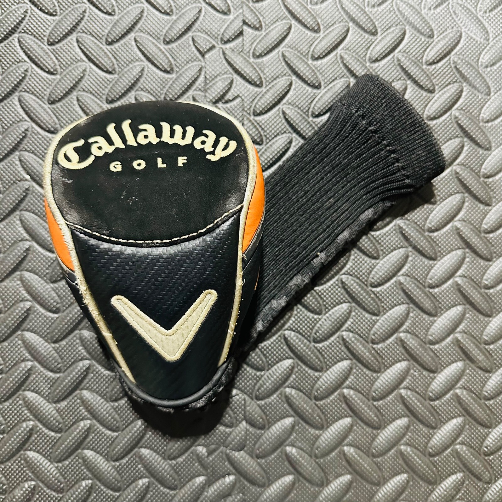 Callaway Fusion Fairway Wood Head Cover Wood ALL WOODS WORK Orange