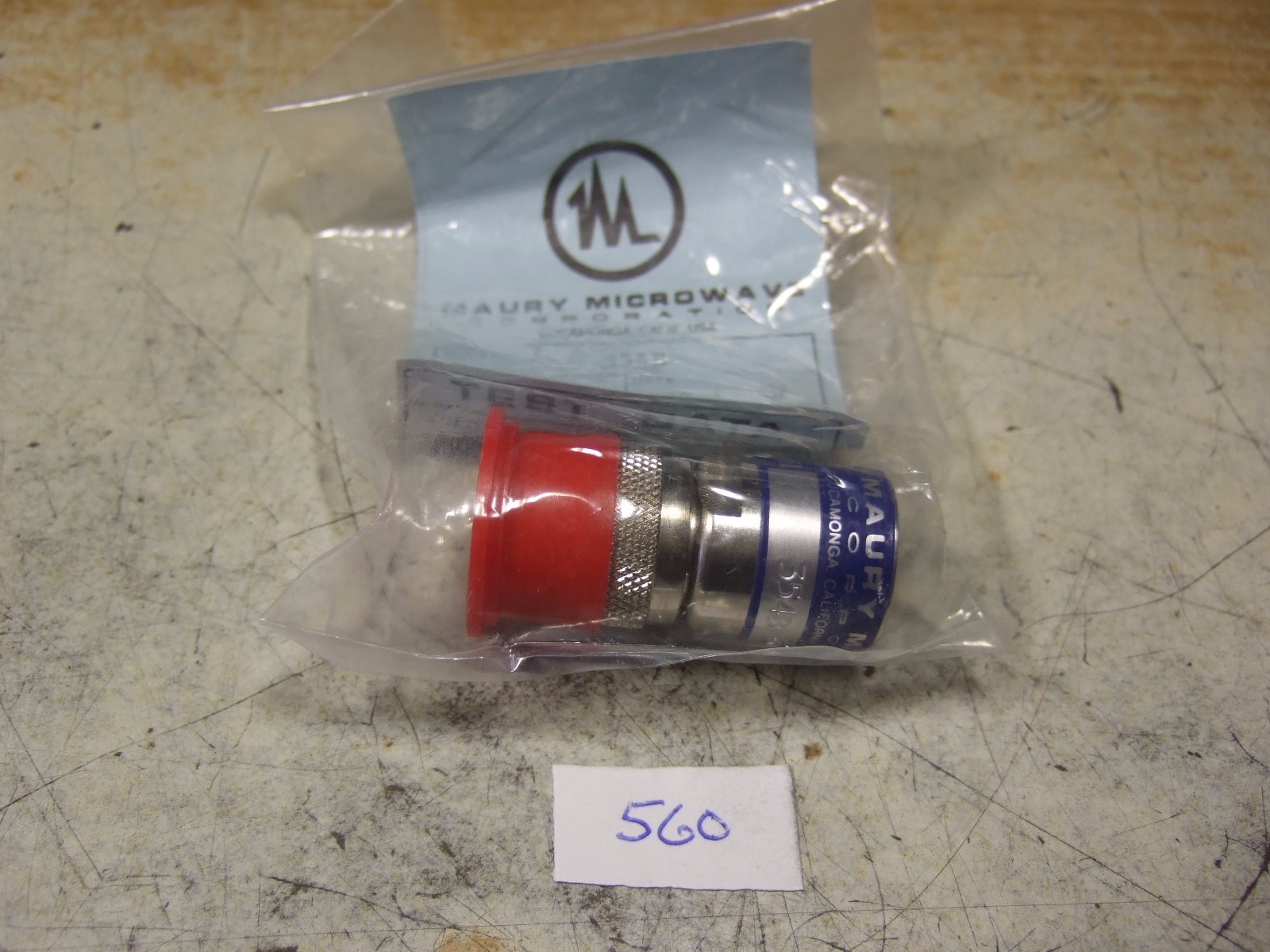 Maury 354B 50 Ohm Load - C Male 10 GHz 2 Watt - NEW!