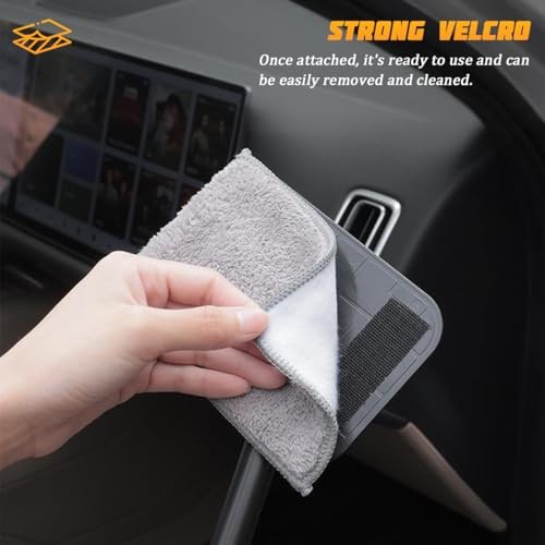 Car Windshield Cleaning Tool, Vehicle Window Cleaner with Extendable 4 Pads