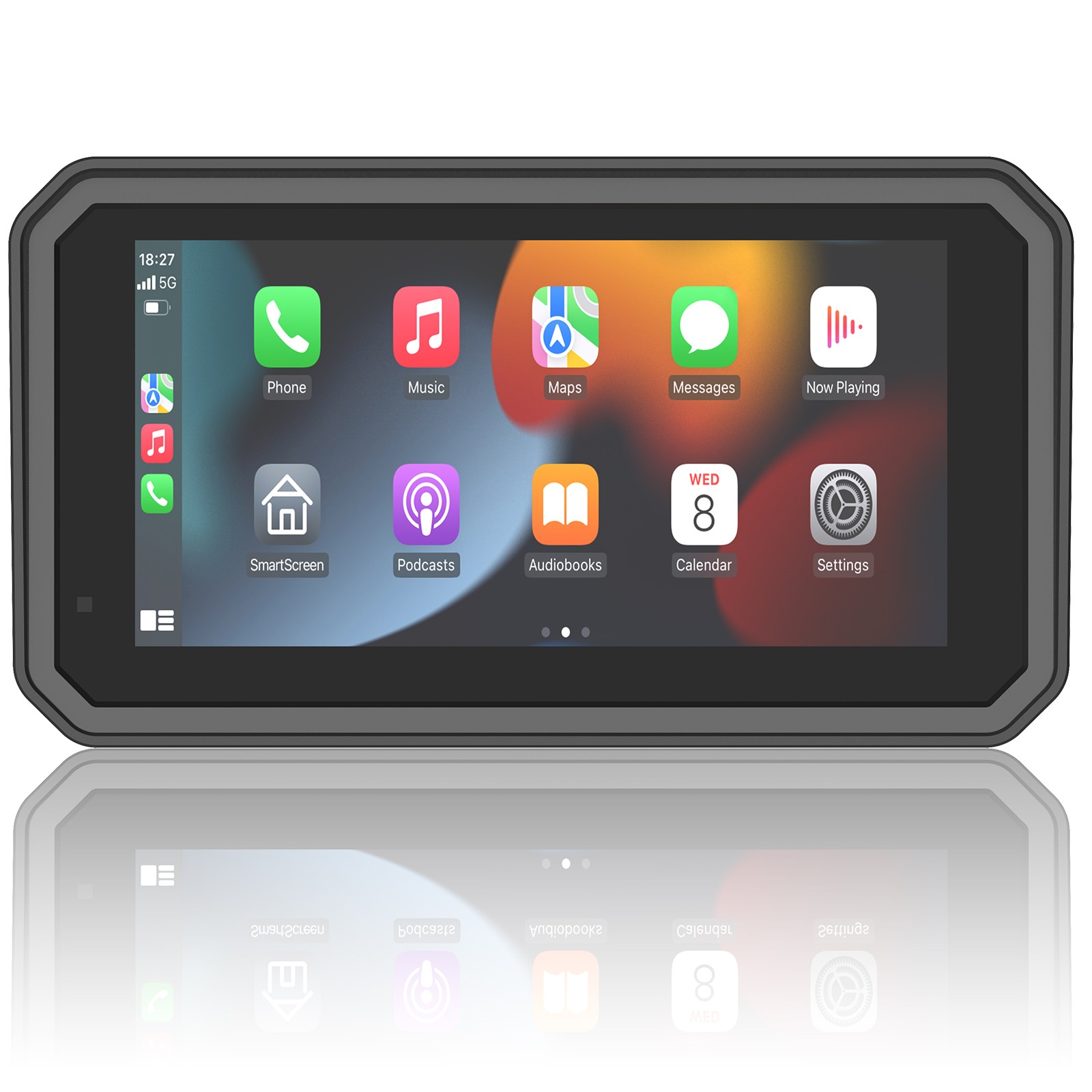 6" MOTORCYCLE CARPLAY GPS NAVIGATION WIRELESS CARPLAY & ANDROID AUTO IP67 WIFI