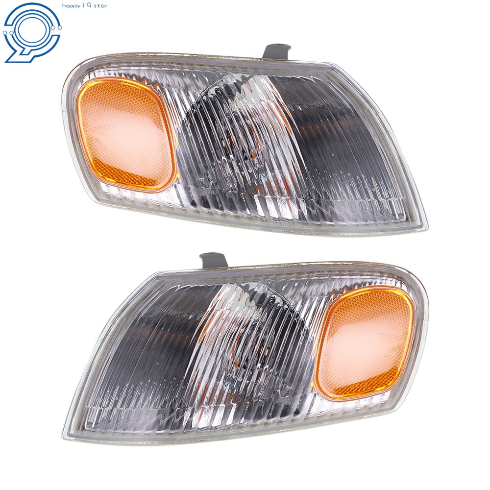 For Toyota Corolla 1998 1999 2000 Combo Set Headlight & Corner Parking Lights