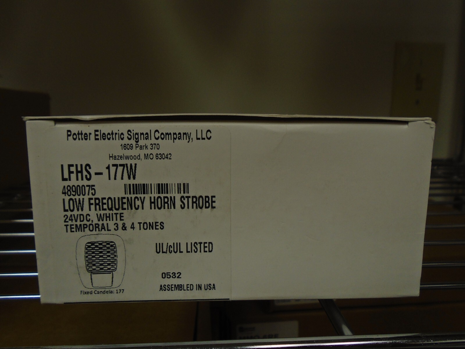 POTTER LFHS-177W "NEW"