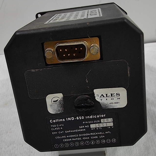Indicator IND-650 Collins 622-2536-001 (CORE)