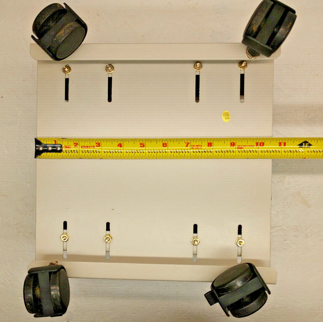 Mobile CPU Stand - Adjustable with Wheels - Metal