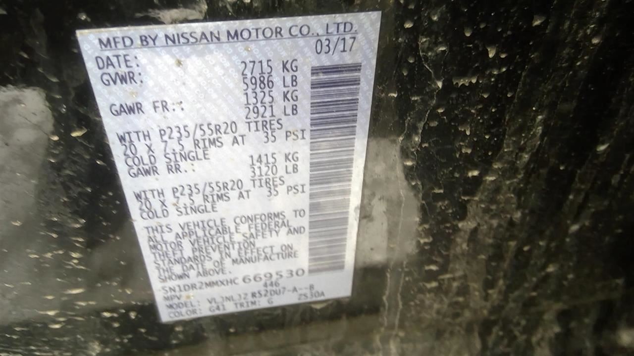 Passenger Right Air Bag Passenger Dash Fits 14-20 PATHFINDER 2107947