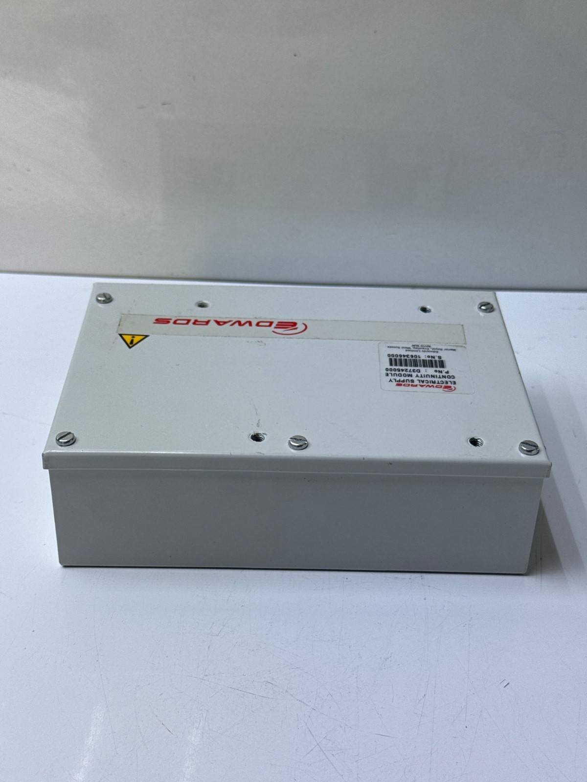 Edwards D37245000 Electrical Supply Continuity Module