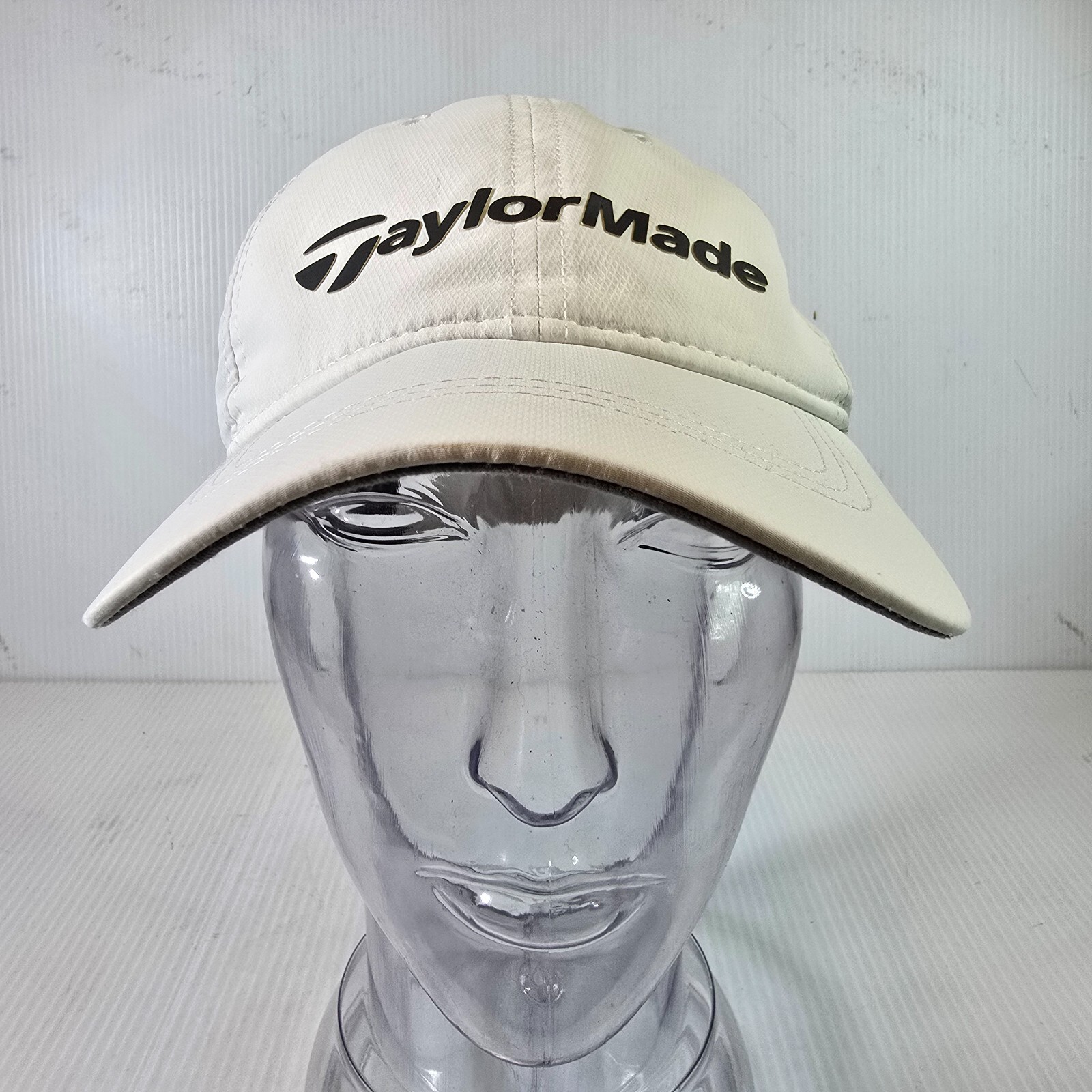 TaylorMade Authentic Golf Hat Cap White Adjustable Sports