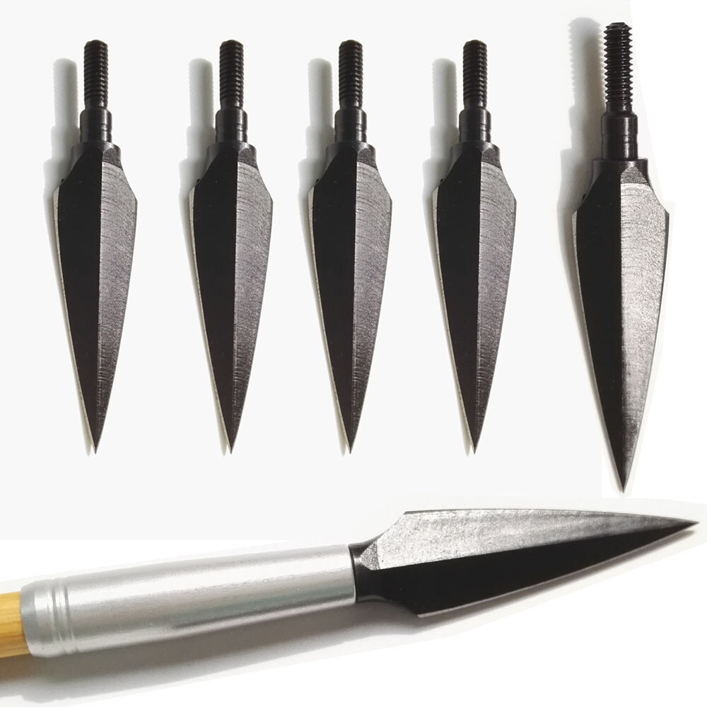 150 Grain Arrowheads Broadheads Traditional Hunting Tips Archery Points Target