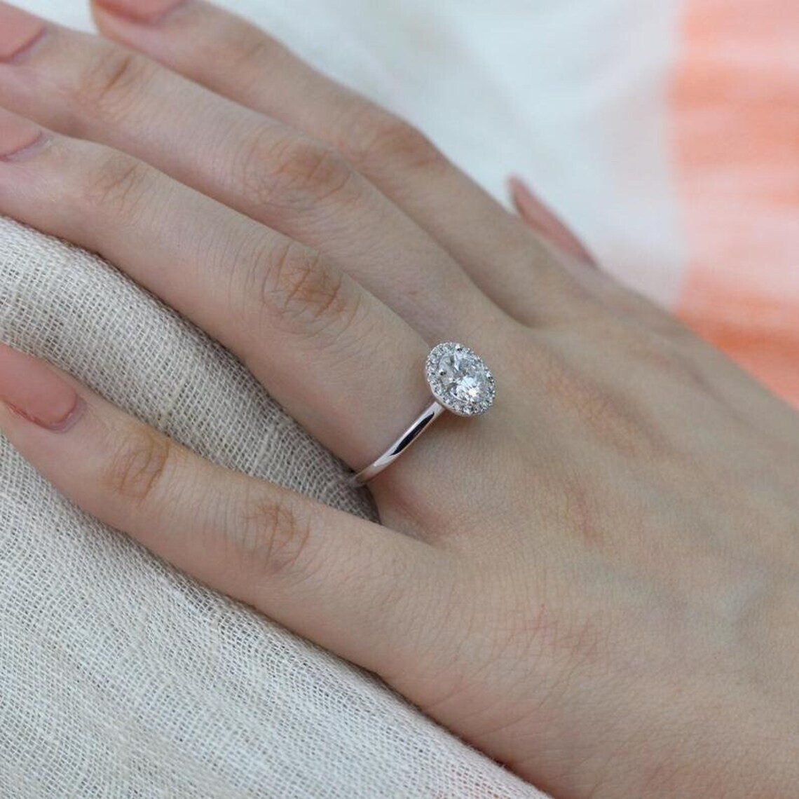 Lab-Created 3.50 Ct Round Cut White Diamond Wedding Ring 925 Sterling Silver