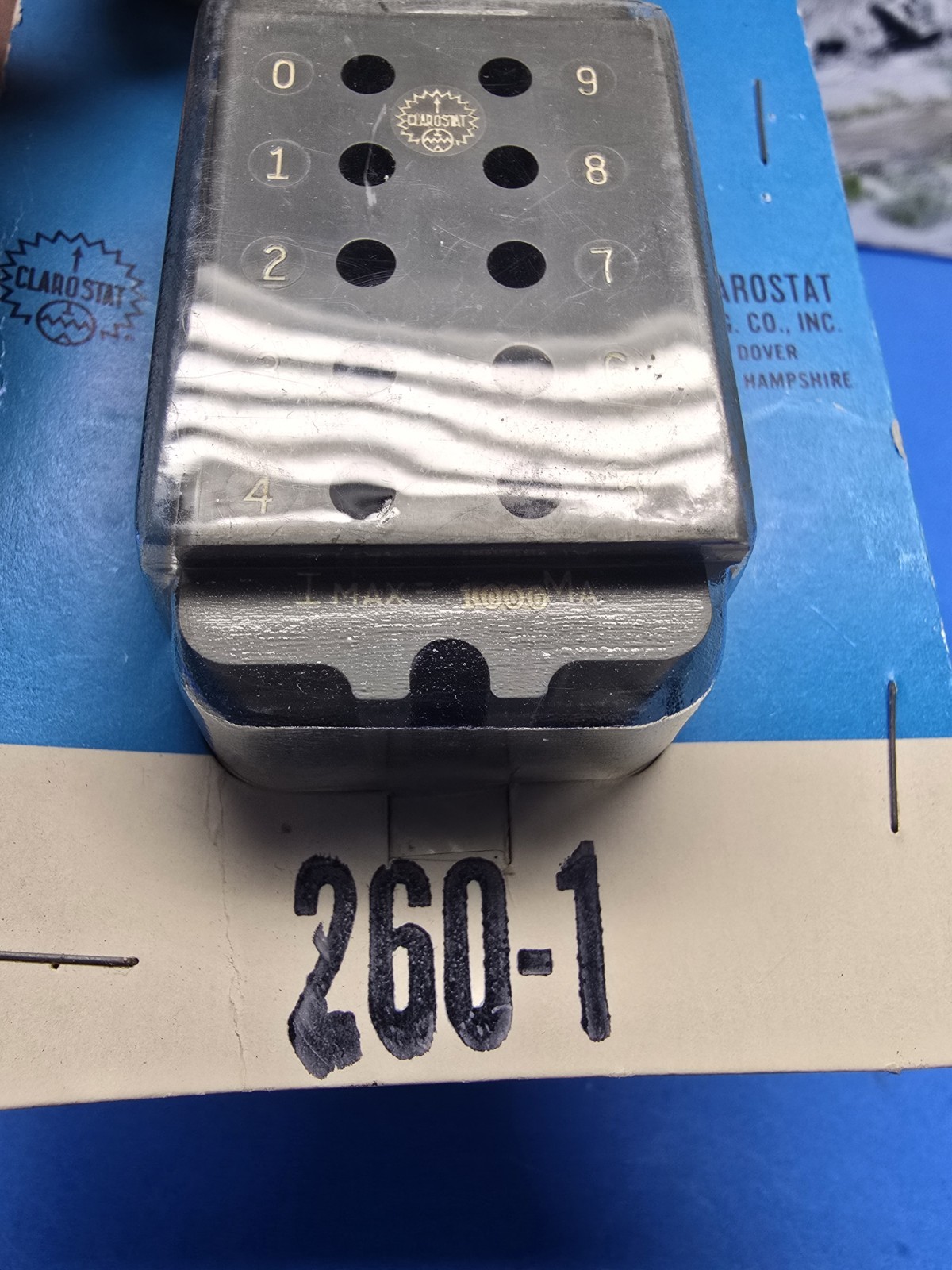 Vintage CLARO-DEC Clarostat Decade Model 260-1
